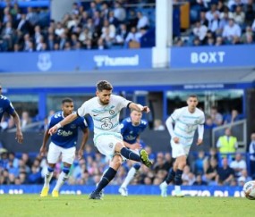 【英超】若日尼奥点射戈弗雷伤退 切尔西1比0埃弗顿